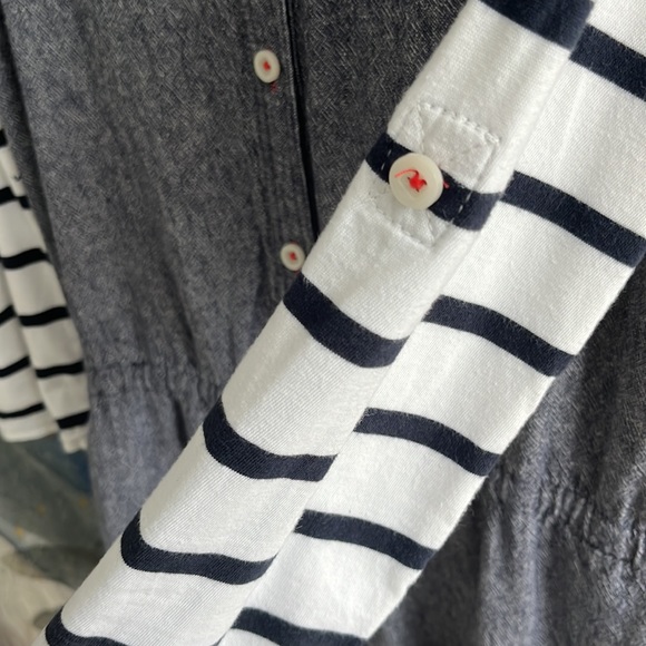 Anthropologie Postmark Rowena Linen Chambray Tunic M - Picture 6 of 12